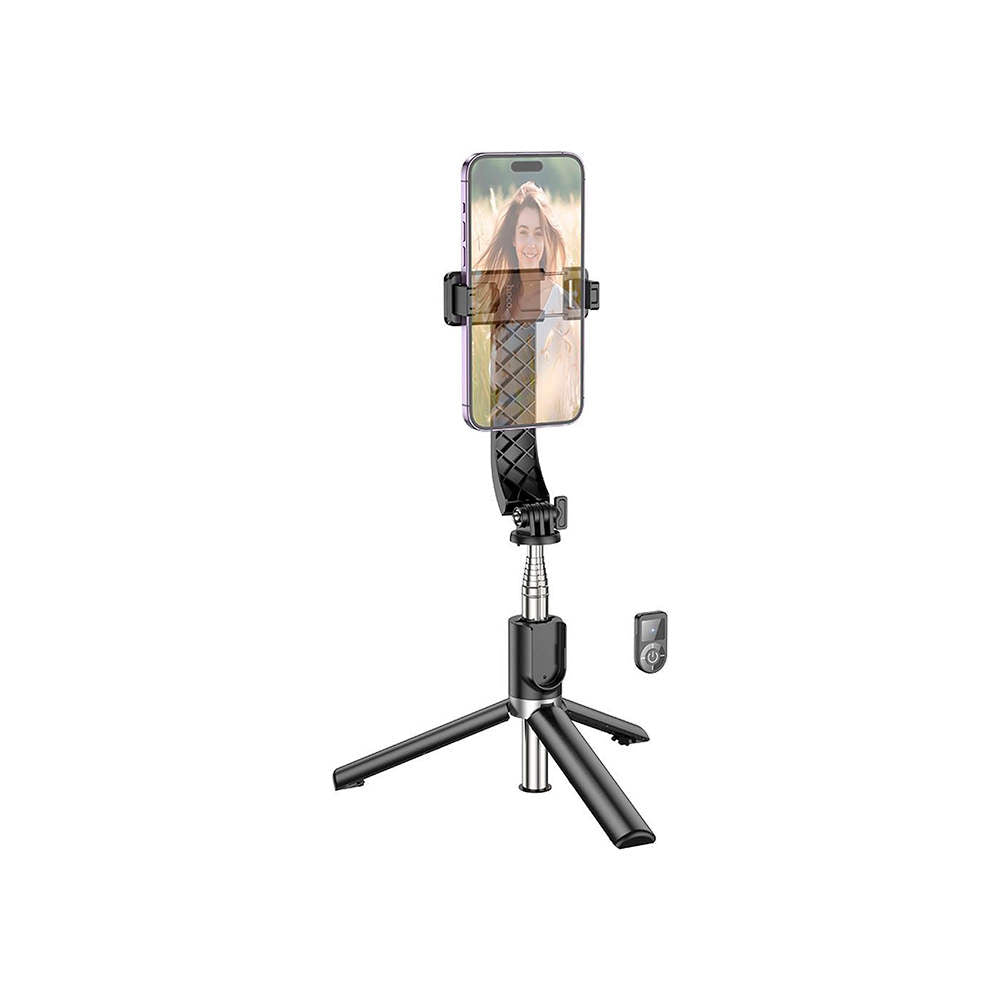 Trépied extensible sans fil, bâton de Selfie, support de téléphone et télécommande Trépied extensible sans fil, bâton de Selfie, support de téléphone et télécommande
